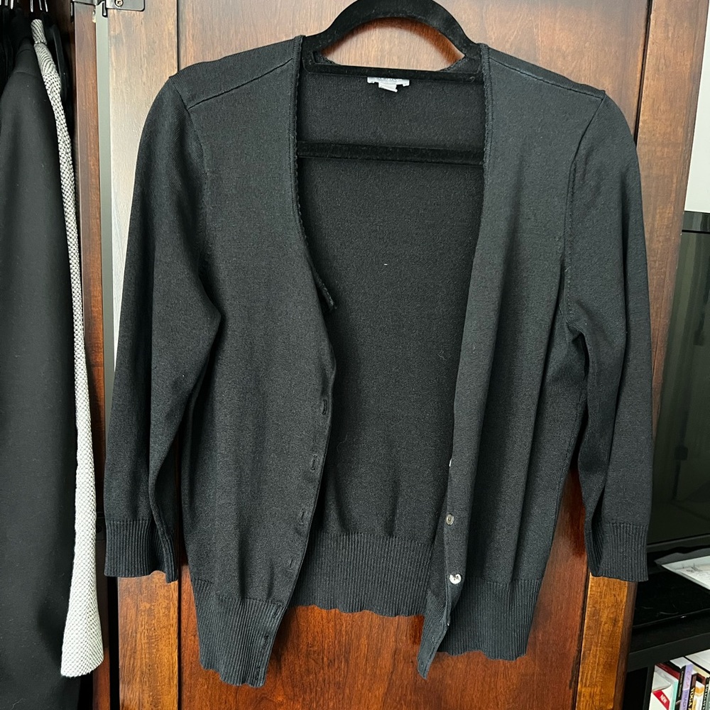 Ann Taylor black cardigan